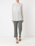 high-waisted trousers