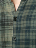 distressed plaid shirt