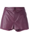 leather shorts