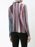 neck tie striped shirt