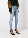 distressed jeans