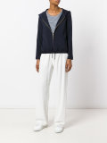 zip up hooded jacket 