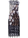 embroidered flower dress