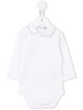 moon phases embroidered collar body