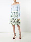 floral print skirt 