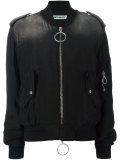padded zipped pockets jacket