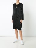 round neck shift dress