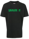 distressed neck T-shirt