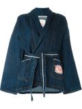 机器人贴花和服夹克