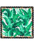 banana leaf print scarf
