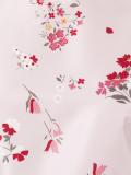 floral print flared dress