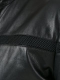 mesh stripe jacket
