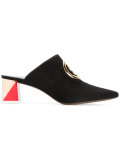 pointed toe mules
