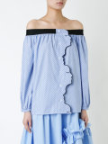 ruffled trim skirt 