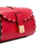 scalloped detail crossbody bag