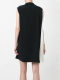 colour block strap dress