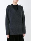 'Boiled V-neck'毛衣