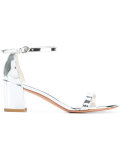high shine sandals 