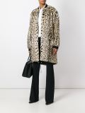 animal print coat