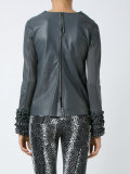 leather top