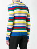 striped knitted jumper