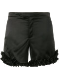 ruffle trim shorts 