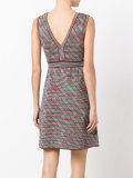 ribbed patterned shift dress 