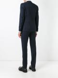 micro-embroidered two piece suit