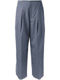 cropped trousers