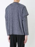 layered long sleeves T-shirt