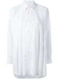 oversize button-up shirt
