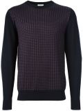 striped intarsia jumper