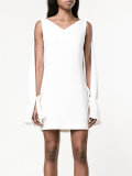 Camilla slit long sleeve dress