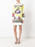 floral print shift dress