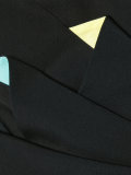 pleated strapless dress