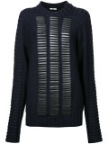 studded trim jumper