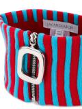 zip stripe collar 