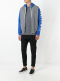 Versace Gym logo two tone hoodie