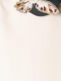 bird collar dress