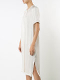 frayed midi dress 