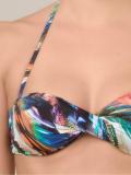printed bikini top