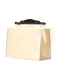 flap closure sheer tote