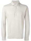 longsleeved polo shirt 