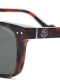 tortoiseshell square frame sunglasses