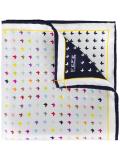 butterfly print pocket square