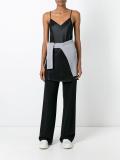 long satin cami top