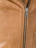 zip up biker jacket 