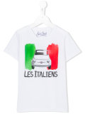 'Les Italiens' print t-shirt