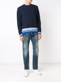 stonewashed regular jeans