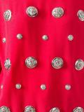 lion head studded shirt